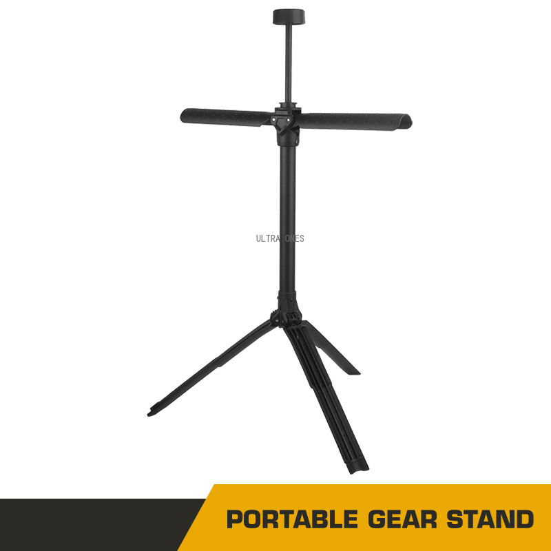 Outdoor Hunting Gear Storage - Supporto portatile tattico per attrezzatura, treppiede