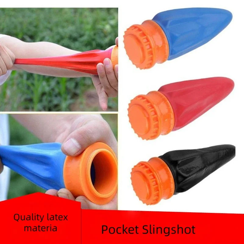 Outdoor Hunting Games For Kids - 1PC Pocket Slingshot Lattice Mini Catapulta