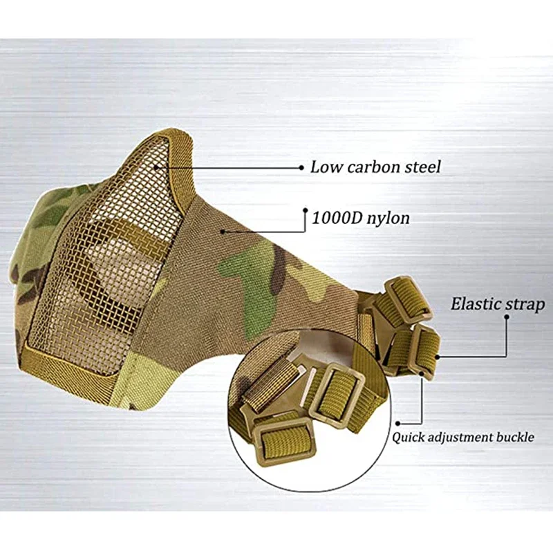 Maschera Tattica per Airsoft e - Camo Face Paint recensione e prezzo