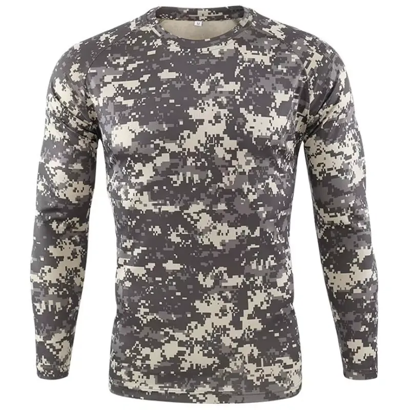 T-shirt da uomo a maniche lung - Outdoor Hunting Prints recensione e prezzo
