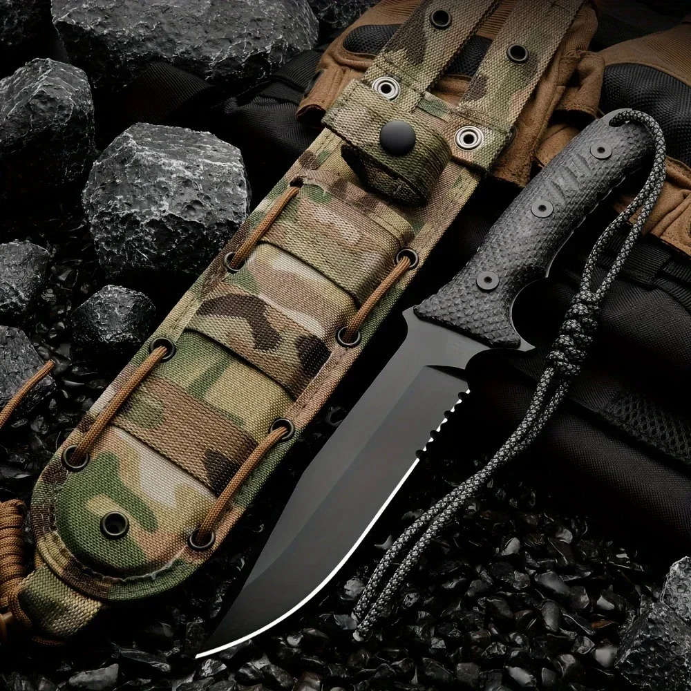 Coltello da campeggio di alta  - Hunting And Camping In Jungle recensione e prezzo